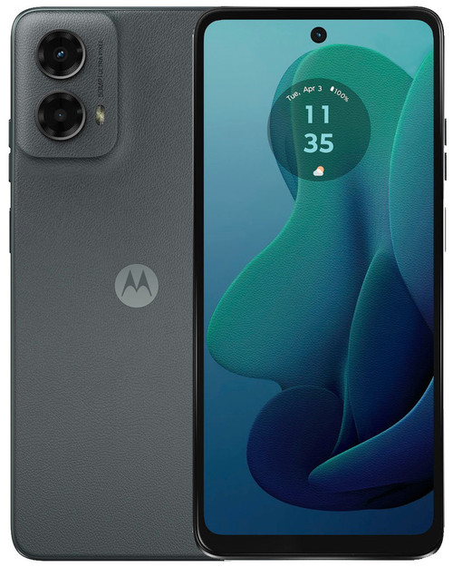 Bulk Motorola G 2024 sage green 128GB unlocked smartphone A+ stock main view