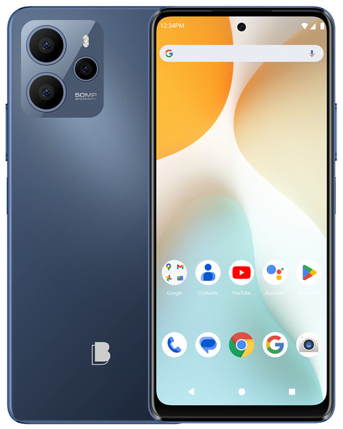 Wholesale BLU G74 blue 256GB 4G LTE unlocked A+ stock wholesale smartphone