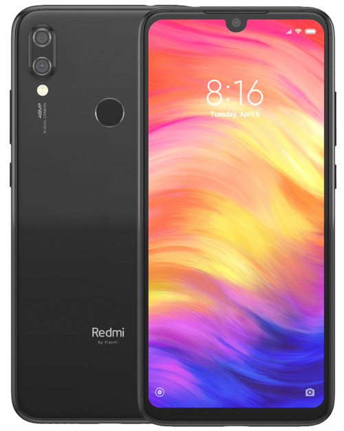 Wholesale Xiaomi Redmi Note 7 Pro black 128GB 4G LTE unlocked A+ stock bulk smartphone