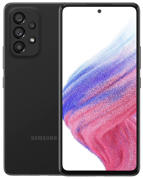 Wholesale Samsung Galaxy A53 A536U black 128GB 5G unlocked B/C stock bulk smartphone