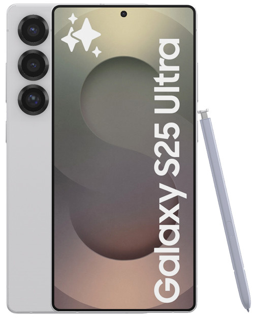 Wholesale Samsung Galaxy S25 Ultra titanium white silver 256GB 5G unlocked, A stock — bulk smartphone lot