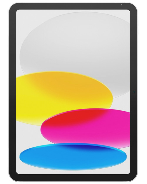 Wholesale Apple iPad 10.9 10th gen 2022 A2757 silver 64GB 4G LTE unlocked A stock bulk tablet front view