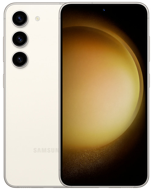 Wholesale Samsung Galaxy S23 cream 128GB unlocked a stock bulk smartphone