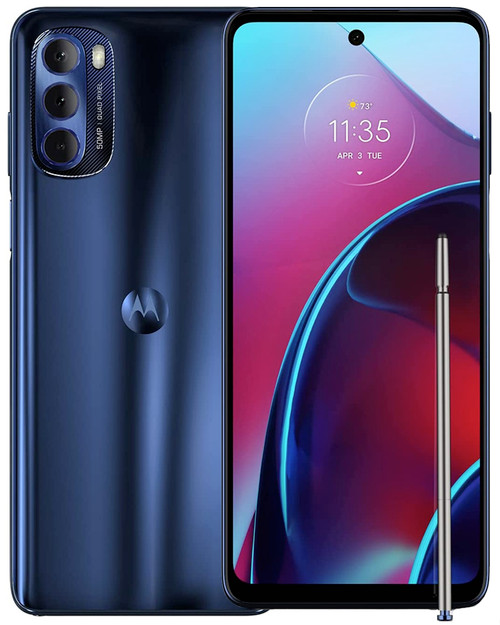 Wholesale Motorola Moto G Stylus 2022 blue 128GB unlocked B stock bulk smartphone