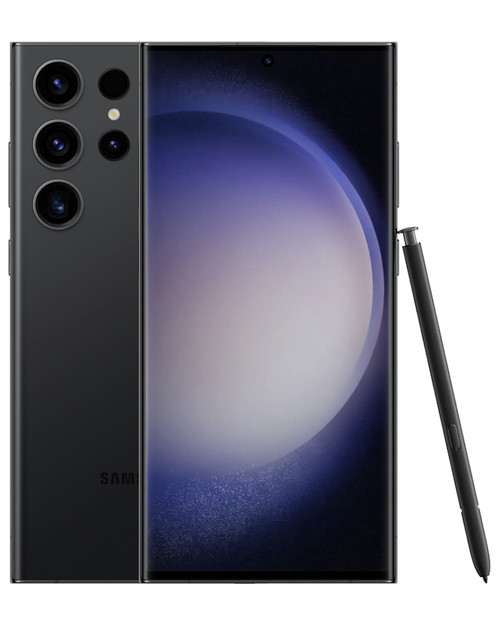 Wholesale Samsung Galaxy S23 Ultra black 256GB unlocked B stock bulk smartphone