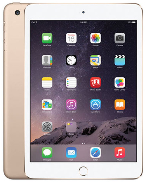 Wholesale Apple iPad Mini 3 16GB gold unlocked a/b stock tablet