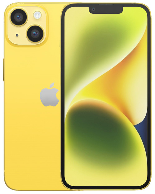 Wholesale iPhone 14 yellow 128GB unlocked C stock bulk smartphone