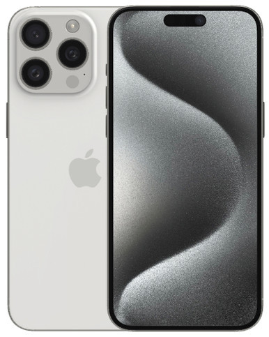 Buy Wholesale Apple iPhone 15 Pro Max A2849 White Titanium 256GB - A/B Stock (Unlocked)