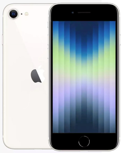 Wholesale Apple iPhone SE 3 2022 starlight 64GB unlocked B/C grade bulk smartphone