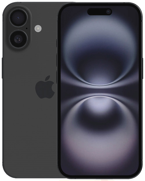 Wholesale Apple iPhone 16 black 128GB AT&T locked A grade bulk smartphone