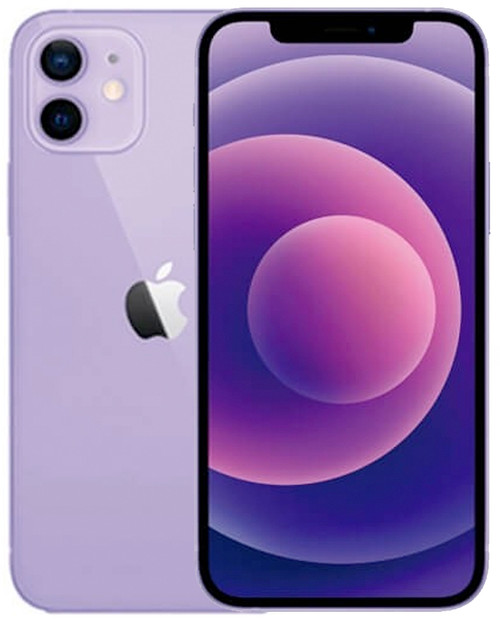 Wholesale Apple iPhone 12 Mini purple 64GB unlocked A/B grade bulk smartphone below 80% battery