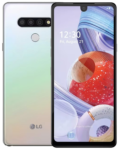 Wholesale LG Stylo 6 silver 64GB unlocked C/D grade bulk smartphone