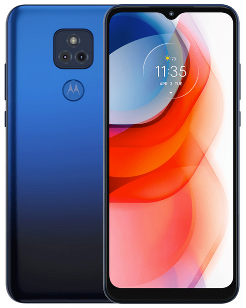 Wholesale Motorola Moto G Play 2021 blue 32GB unlocked A/B grade bulk smartphone