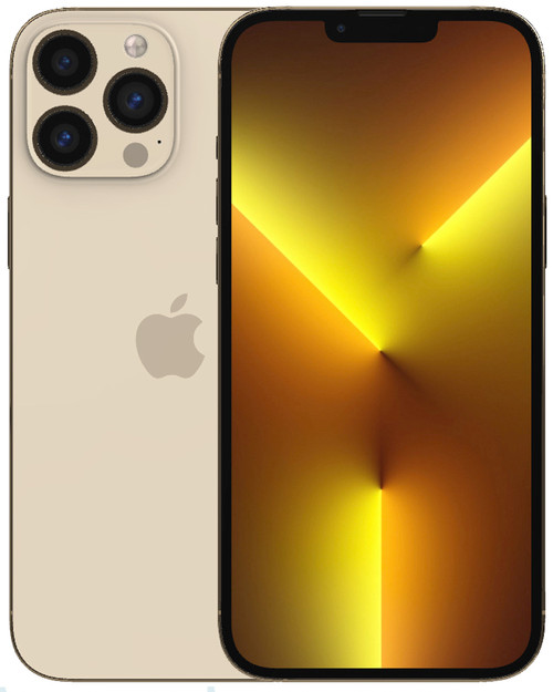 Wholesale Apple iPhone 13 Pro Max gold 128GB unlocked C/D grade bulk smartphone
