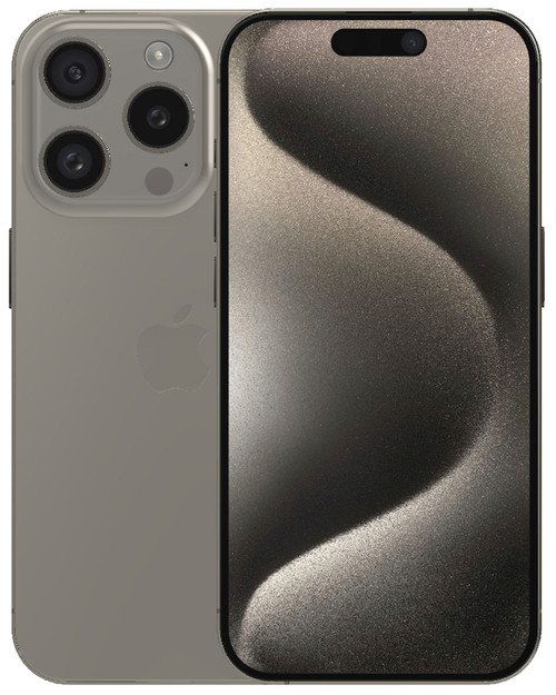 Wholesale Apple iPhone 15 Pro natural titanium 128GB unlocked C/D grade bulk smartphone