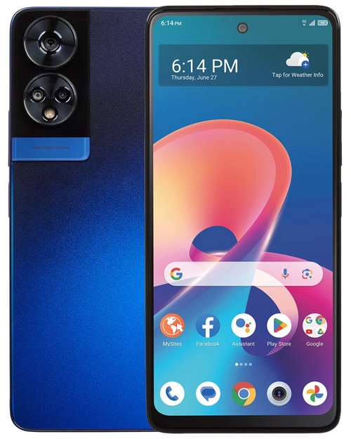 Wholesale TCL 50 XE blue 128GB unlocked B grade bulk smartphone