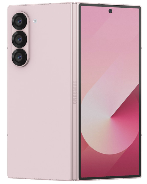 Wholesale Samsung Galaxy Z Fold6 pink 512GB unlocked A+ grade bulk smartphone