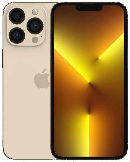 Wholesale Apple iPhone 13 Pro gold 256GB 5G unlocked, B grade — bulk smartphone lot