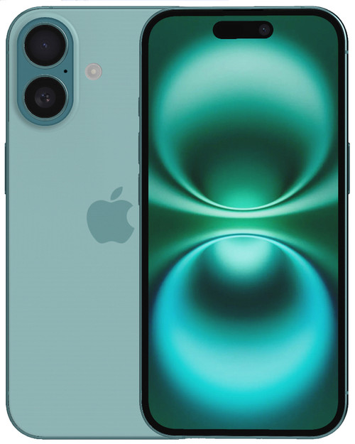 Wholesale Apple iPhone 16 A3081 teal 128GB 5G AT&T locked, B/C stock — bulk smartphone lot