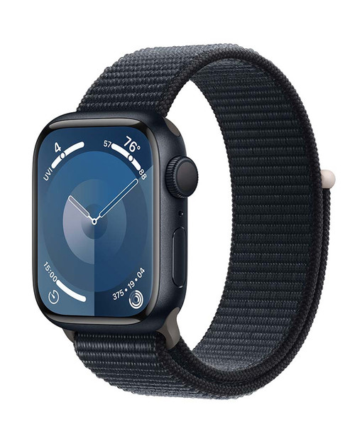 Wholesale Apple Watch Series 9 45mm A2984 midnight aluminum 64GB unlocked, B/C stock — bulk lot