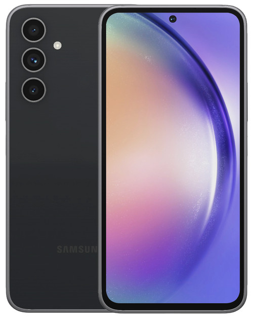 Wholesale Samsung Galaxy A54 A546U graphite 128GB 5G unlocked, A+ stock — bulk smartphone lot