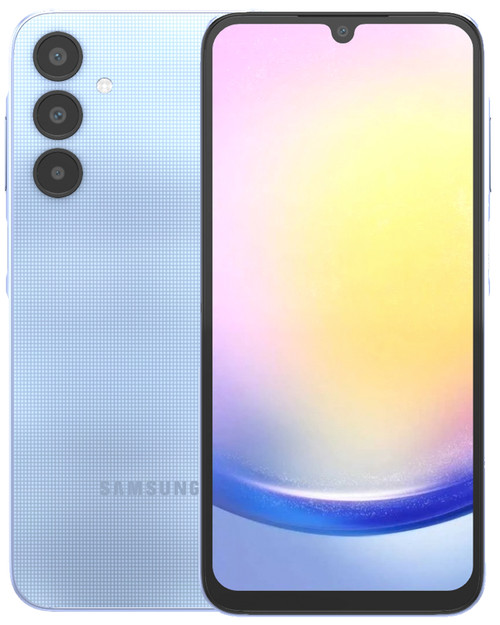 Wholesale Samsung Galaxy A25 blue 128GB 5G US Cellular locked, A/B stock — bulk smartphone lot