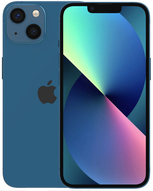 Wholesale Apple iPhone 13 blue 128GB unlocked C stock bulk smartphone
