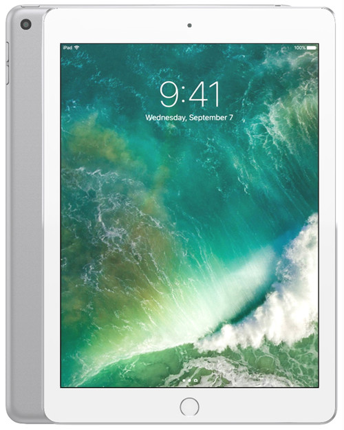 Wholesale Apple iPad 9.7 2017 5th Gen silver 32GB Wi-Fi + Cellular unlocked, B/C stock — bulk tablet lot