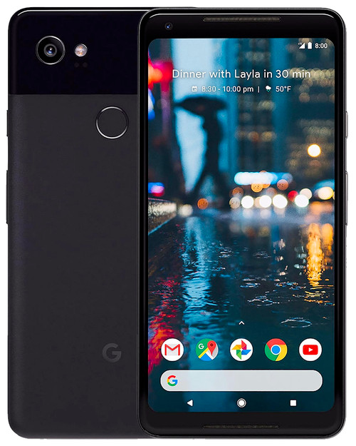 Wholesale Google Pixel 2 XL black 64GB 4G LTE unlocked, A stock — bulk smartphone lot