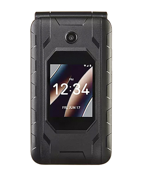 Wholesale BLU Flex B300V black 8GB 4G LTE Tracfone locked, A stock — bulk smartphone lot flip view