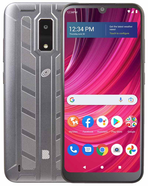 Wholesale BLU View 4 B135DL space gray 32GB 4G LTE Tracfone locked, A/B stock — bulk smartphone lot