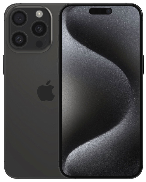 Wholesale Apple iPhone 15 Pro Max A2849 black 256GB 5G unlocked, D stock — bulk smartphone lot