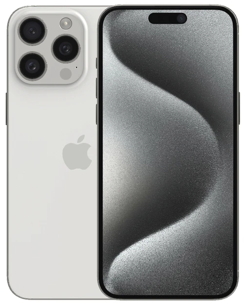Wholesale Apple iPhone 15 Pro Max A2849 white titanium 512GB 5G unlocked, C stock — bulk smartphone lot