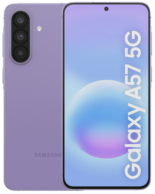Wholesale Samsung Galaxy A57 awesome lilac 512GB 5G unlocked, brand new — bulk smartphone lot