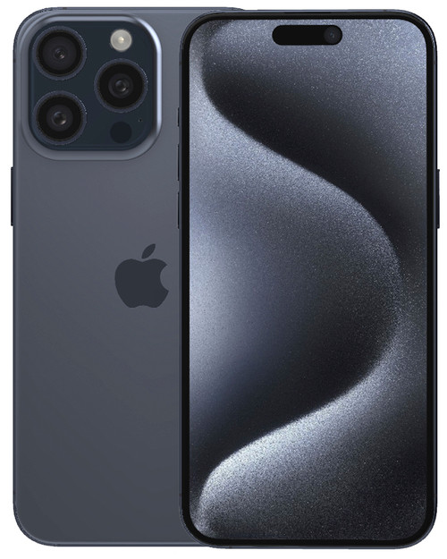 Wholesale Apple iPhone 15 Pro Max blue titanium 1TB 5G unlocked, C/D grade — bulk smartphone lot
