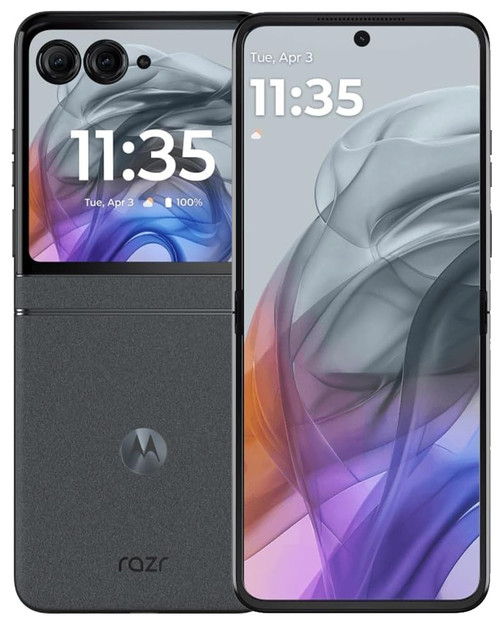 Wholesale Motorola Razr 2024 gray 256GB 5G, Cricket locked, B/C stock — bulk smartphone lot
