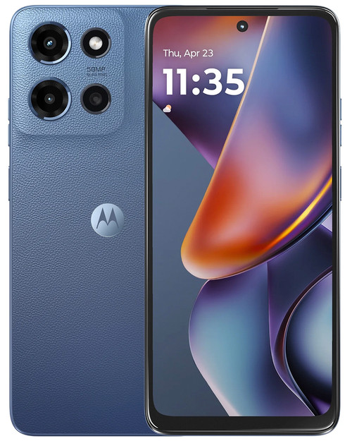 Wholesale Motorola Moto G 2025 blue 128GB 5G unlocked, A/B stock — bulk smartphone lot