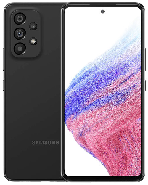 Wholesale Samsung Galaxy A53 awesome black 128GB 5G unlocked, brand new — bulk smartphone lot
