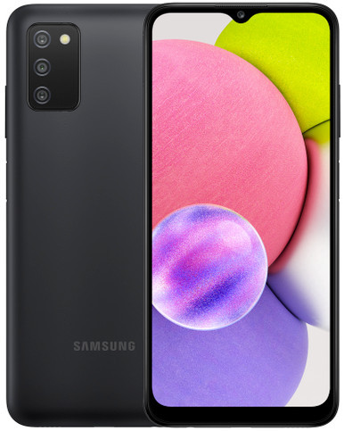Wholesale Samsung Galaxy A03s black 32GB unlocked B/C grade bulk smartphone