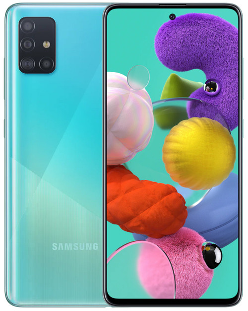 Wholesale Samsung Galaxy A51 blue 128GB 4G LTE unlocked, A/B condition — bulk smartphone lot