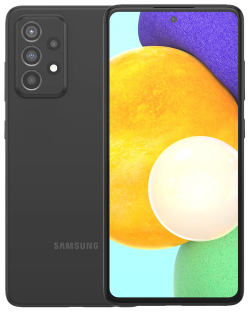 Wholesale Samsung Galaxy A52 awesome black 128GB unlocked a stock smartphone