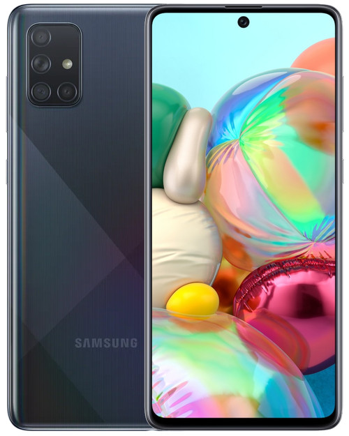 Wholesale Samsung Galaxy A71 black 128GB 4G LTE unlocked, A/B condition — bulk smartphone lot