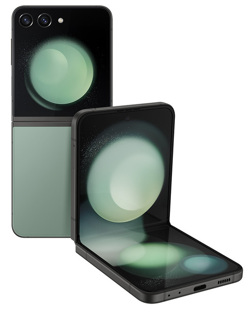 Wholesale Samsung Galaxy Z Flip5 F731U Green 512GB 5G unlocked, A/B stock - bulk smartphone lot