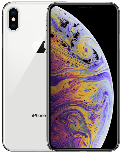 Wholesale Apple iPhone XS Max silver 64GB 4G LTE unlocked, B/C stock — bulk smartphone lot