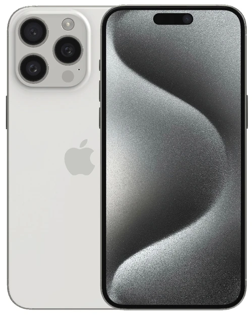 Wholesale Apple iPhone 15 Pro Max A2849 white titanium 256GB 5G verizon locked, C/D stock - bulk smartphone lot