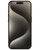 Wholesale Apple iPhone 15 Pro natural titanium 128GB unlocked a stock bulk smartphone front view