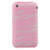 NAZTECH WHITE/PINK LASER SILICON COVER FOR IPHONE 3G & 3GS WHOLESALE  RETAIL PACKAGE