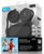 BRAND NEW NOISEHUSH NS400 BLACK STEREO BLUETOOTH HEADSET