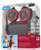 BRAND NEW NOISEHUSH NS400 BLACK / RED STEREO BLUETOOTH HEADSET