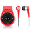 BRAND NEW NOISEHUSH NS560 RED CLIP-ON BLUETOOTH STEREO HEADSET